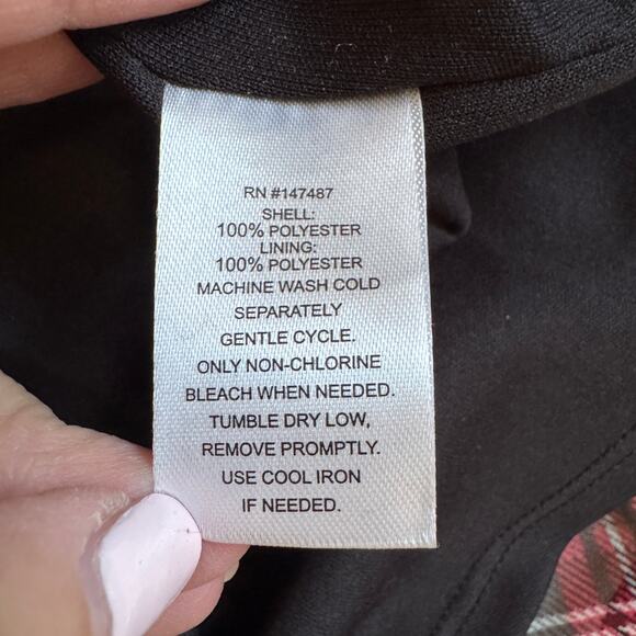 Draper James Rosanne Tartan Plaid Swing Shift Dress Sz Medium Lightweight EUC - Picture 15 of 15